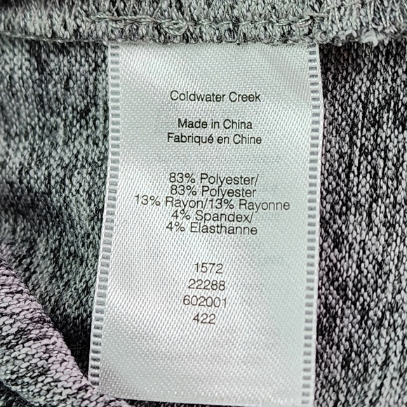 Coldwater Creek Women's Forever Knit Oversized Tunic - 2X/3X - Picture 7 of 7